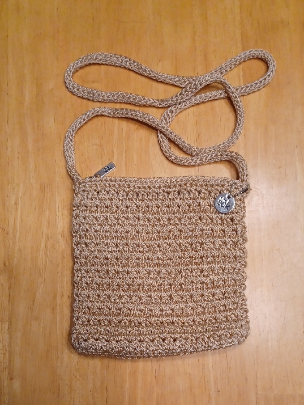 the Sak Crossbody Bag in Natural Beige